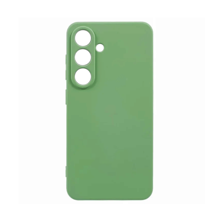 Θήκη Πλάτης Σιλικόνης TPU Back Cover για Samsung Galaxy S25 Plus - Χρώμα : Πράσινο