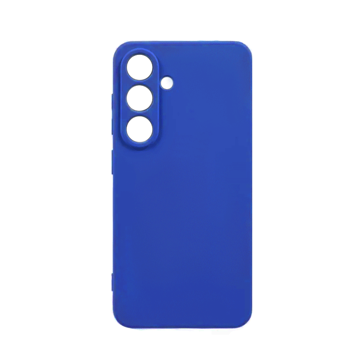 Θήκη Πλάτης Σιλικόνης TPU Back Cover για Samsung Galaxy S25 Plus - Χρώμα : Σκούρο Μπλε