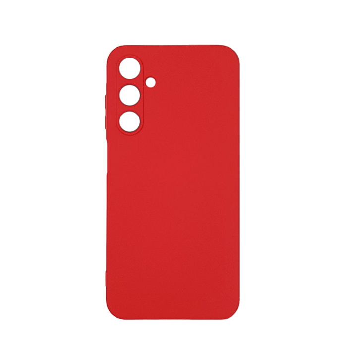 Θήκη Πλάτης Σιλικόνης TPU Back Cover για Samsung Galaxy S25 Plus - Χρώμα : Κόκκινο