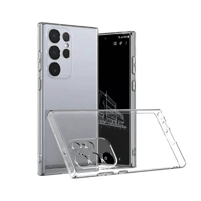 Θήκη Πλάτης Σιλικόνης 2mm Back Cover για Samsung Galaxy S25 Ultra - Χρώμα : Διάφανο