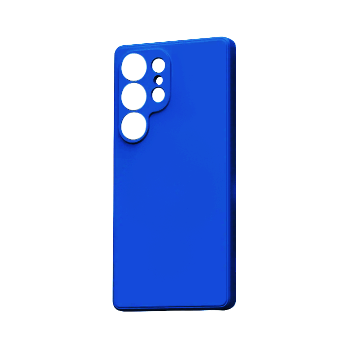 Θήκη Πλάτης Σιλικόνης TPU Back Cover για Samsung Galaxy S25 Ultra - Χρώμα : Σκούρο Μπλε