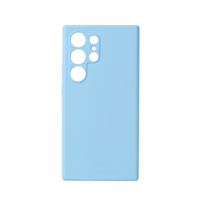 Θήκη Πλάτης Σιλικόνης TPU Back Cover για Samsung Galaxy S25 Ultra - Χρώμα : Γαλάζιο