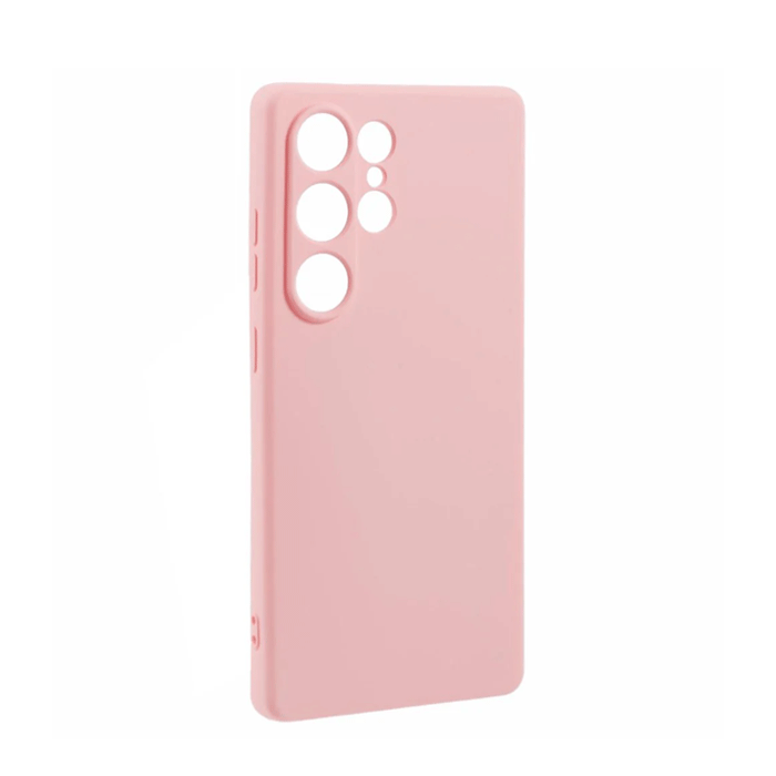 Θήκη Πλάτης Σιλικόνης TPU Back Cover για Samsung Galaxy S25 Ultra - Χρώμα : Ροζ