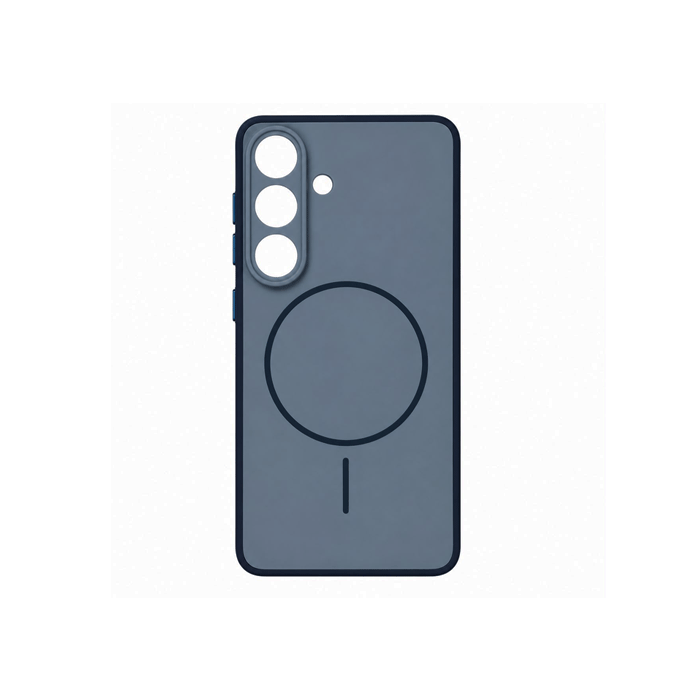 Magsafe Back Cover / Μαγνητική Θήκη HQ Για Samsung Galaxy S26 - Χρώμα : Σκούρο Μπλε