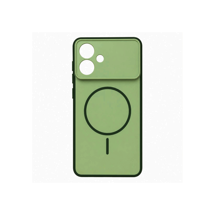 Magsafe Back Cover / Μαγνητική Θήκη HQ Για Samsung Galaxy S26 Edge - Χρώμα : Πράσινο