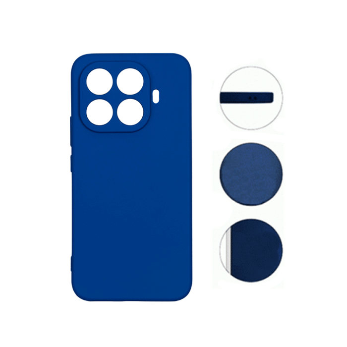 Θήκη Πλάτης Σιλικόνης Soft HQ Back Cover για Xiaomi 15T - Χρώμα : Σκούρο Μπλε