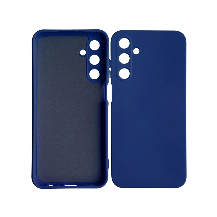 Θήκη Πλάτης Σιλικόνης Soft HQ Back Cover για Samsung Galaxy A36 / A56 - Χρώμα : Σκούρο Μπλε