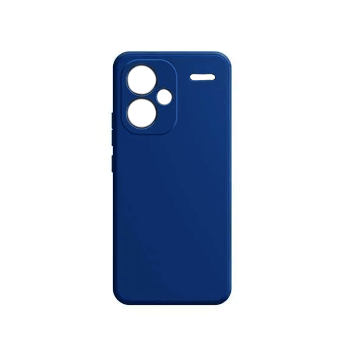Θήκη Πλάτης Σιλικόνης Soft HQ Back Cover για Xiaomi Redmi Note 13 Pro Plus - Χρώμα : Σκούρο Μπλε