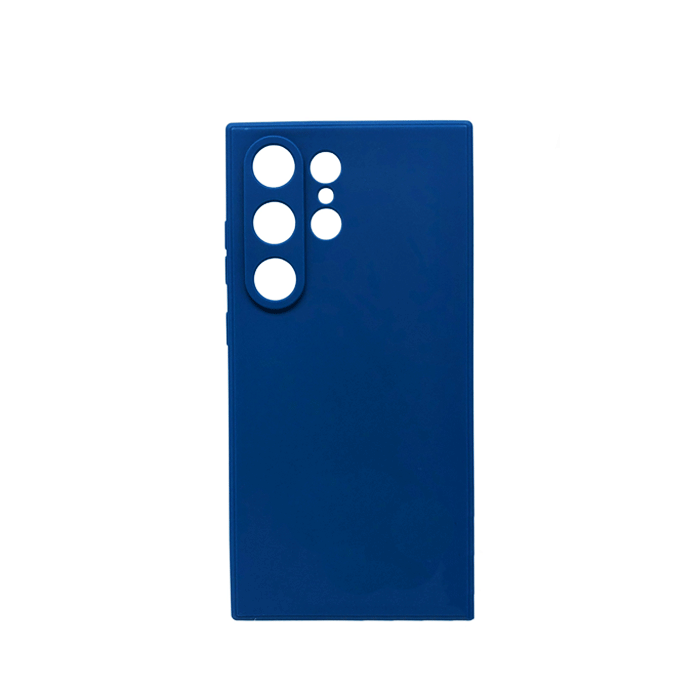 Θήκη Πλάτης Σιλικόνης Soft HQ Back Cover για Samsung Galaxy S25 Ultra - Χρώμα : Σκούρο Μπλε