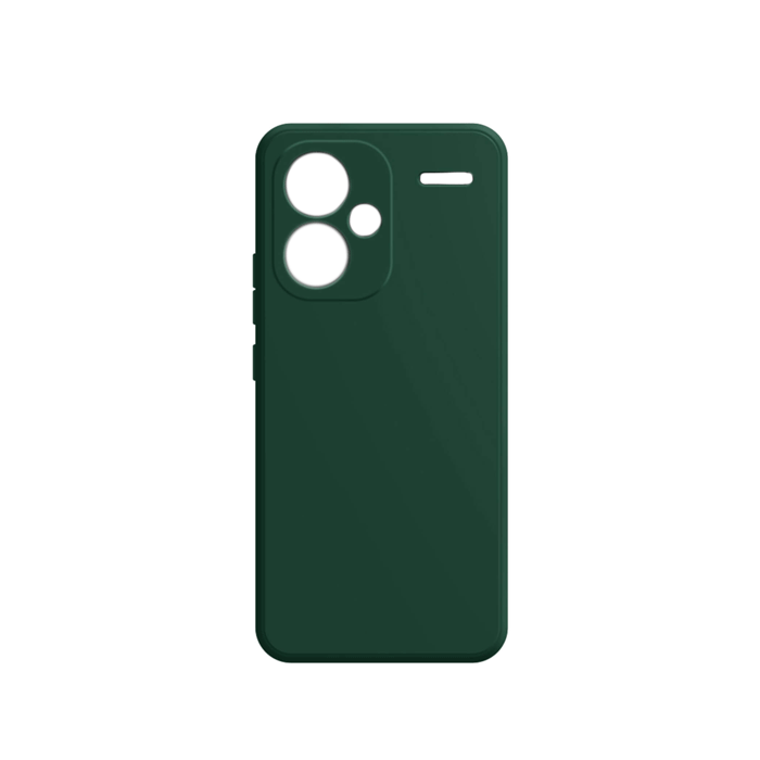 Θήκη Πλάτης Σιλικόνης Soft HQ Back Cover για Xiaomi Redmi Note 13 Pro Plus - Χρώμα : Σκούρο Πράσινο