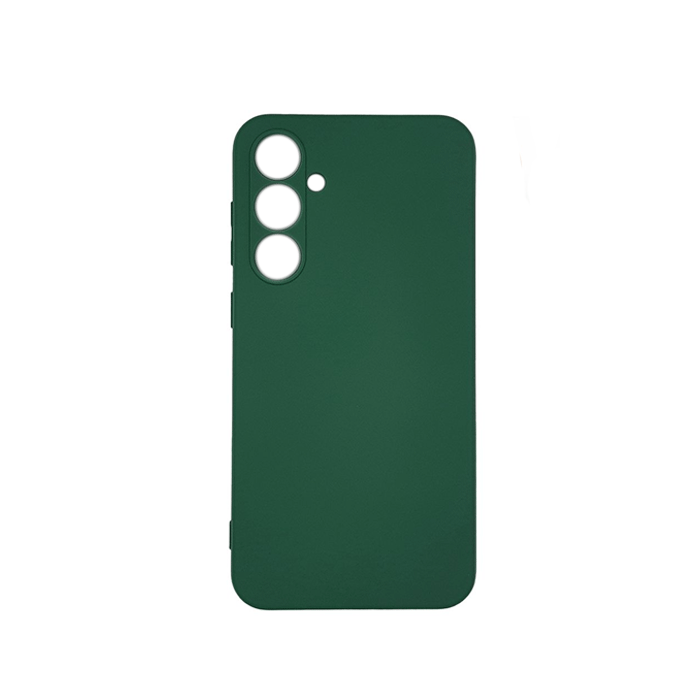 Θήκη Πλάτης Σιλικόνης Soft HQ Back Cover για Samsung Galaxy S25 FE - Χρώμα : Σκούρο Πράσινο