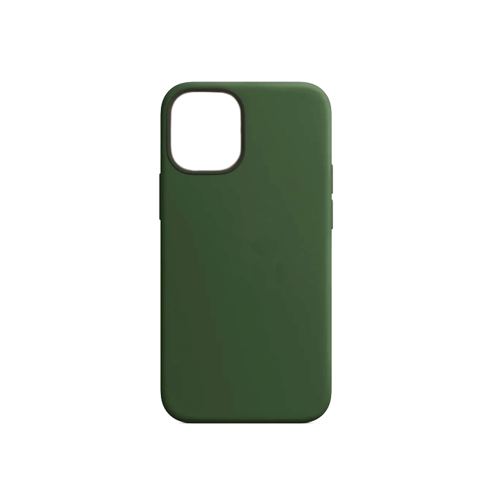 Θήκη Πλάτης Σιλικόνης Soft HQ Back Cover για IPhone 11 - Χρώμα : Σκούρο Πράσινο