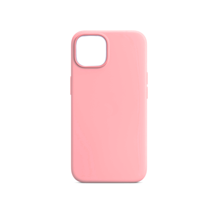 Θήκη Πλάτης Σιλικόνης Soft HQ Back Cover για IPhone 12 / 12 Pro - Χρώμα : Ροζ