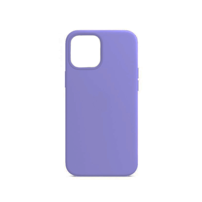 Θήκη Πλάτης Σιλικόνης Soft HQ Back Cover για IPhone 12 / 12 Pro - Χρώμα : Λιλά
