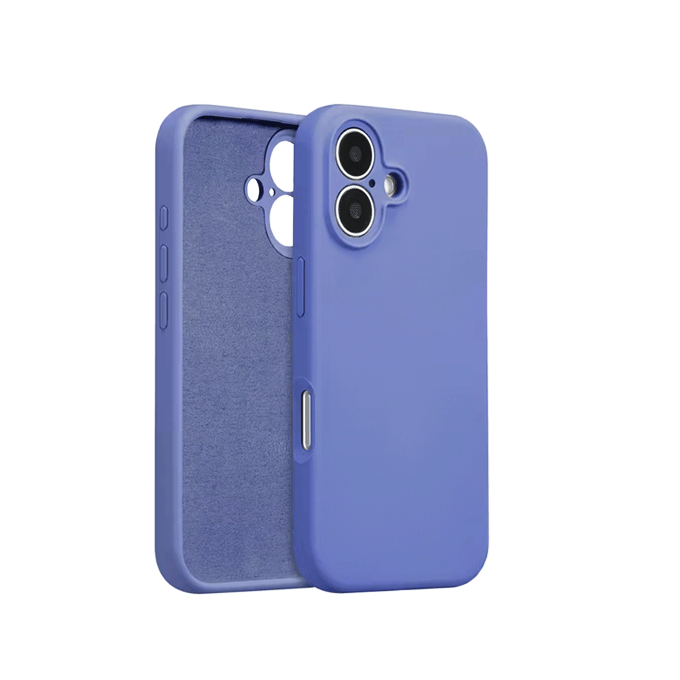 Θήκη Πλάτης Σιλικόνης Soft HQ Back Cover για IPhone 17 - Χρώμα : Μωβ