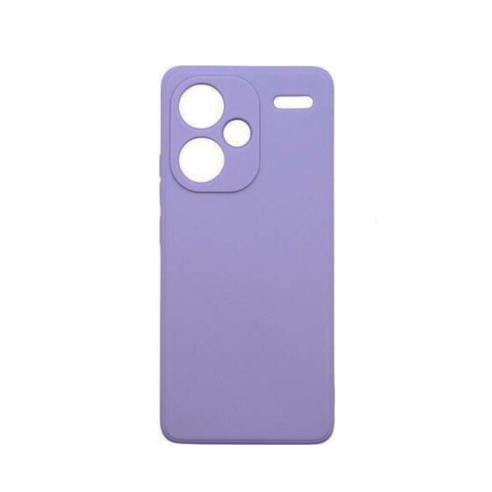 Θήκη Πλάτης Σιλικόνης Soft HQ Back Cover για Xiaomi Redmi Note 13 Pro Plus - Χρώμα : Μωβ