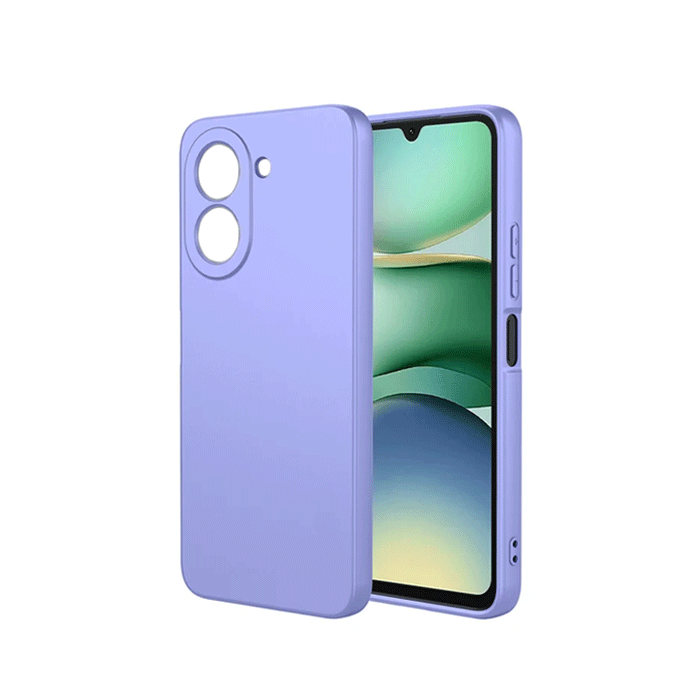 Θήκη Πλάτης Σιλικόνης Soft HQ Back Cover για Xiaomi Redmi A5 - Χρώμα : Μωβ