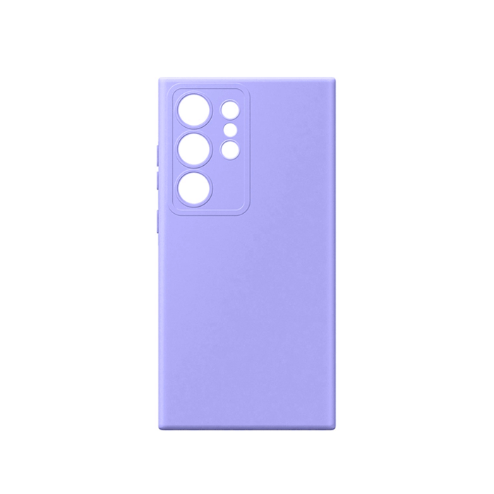 Θήκη Πλάτης Σιλικόνης Soft HQ Back Cover για Samsung Galaxy S24 Ultra - Χρώμα : Μωβ