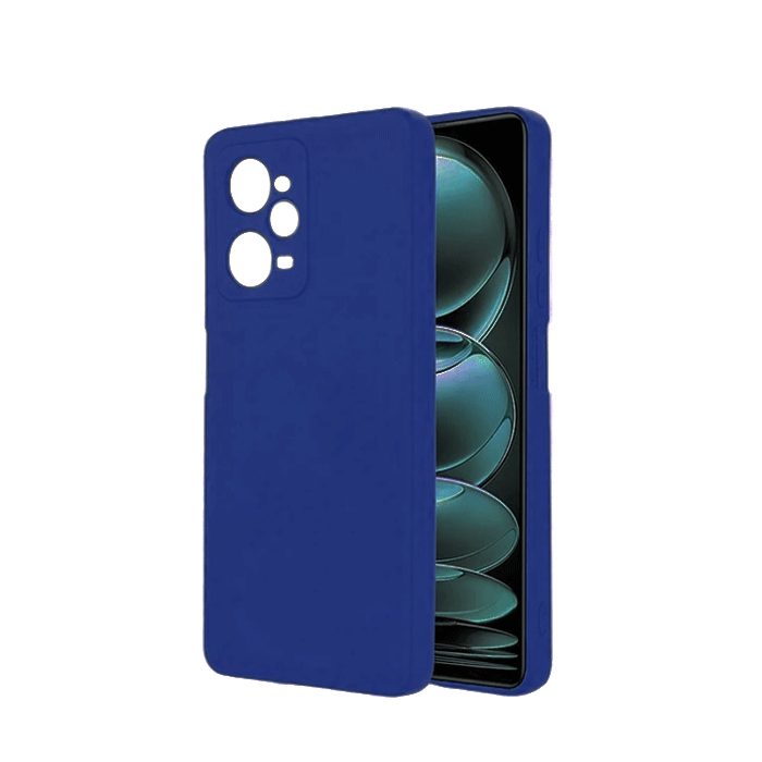 Θήκη Πλάτης Σιλικόνης Back Cover για Xiaomi Poco X5 PRO 5G Χρώμα : Σκούρο Μπλε