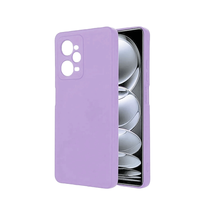 Θήκη Πλάτης Σιλικόνης Back Cover για Xiaomi Poco X5 PRO 5G Χρώμα : Μωβ