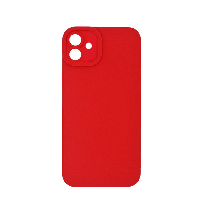 Θήκη Πλάτης TPU Για Iphone 12 Mini - Χρώμα : Κόκκινο