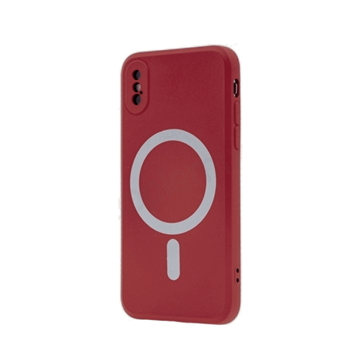 Magsafe Back Cover HQ For Iphone XR - Color : Bordeaux