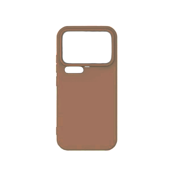 TPU Back Cover For Xiaomi 17 Pro - Color : Brown