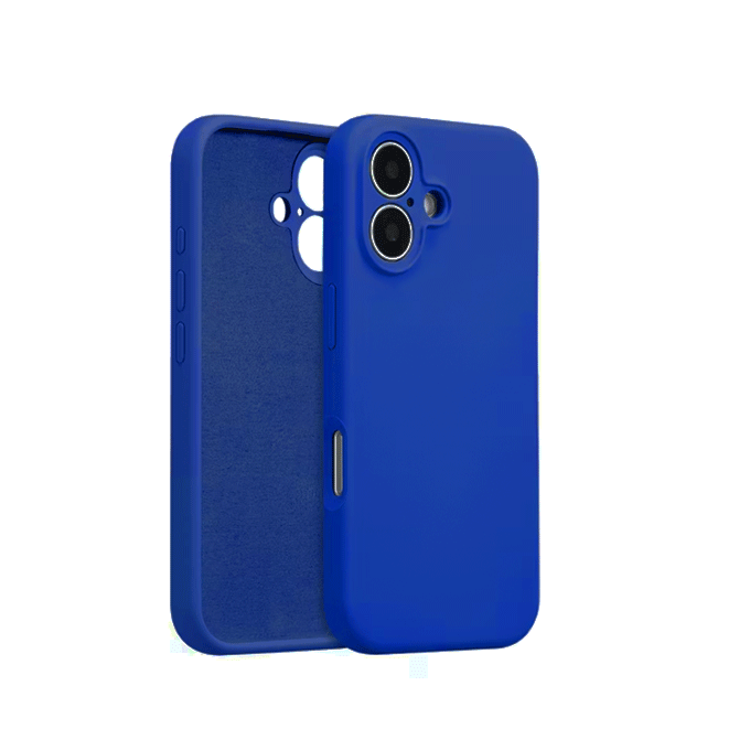 Soft HQ Back Cover For IPhone 17 - Color : Dark Blue