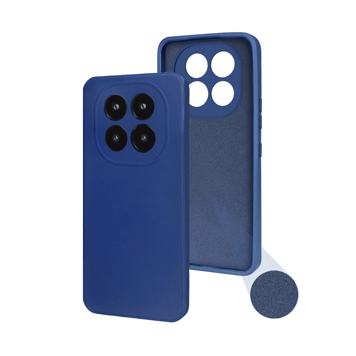 Soft HQ Back Cover For Xiaomi Redmi Note 15 Pro Plus 5G / Poco M8 Pro - Color : Dark Blue